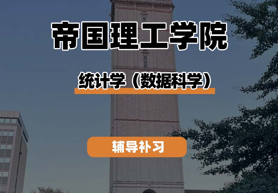 帝国理工学院IC帝国理工统计学（数据科学）辅导补习补课