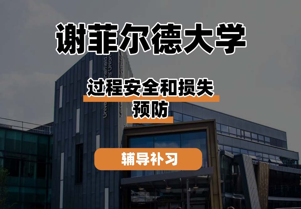 谢菲尔德大学TUoS谢大过程安全和损失预防辅导补习补课