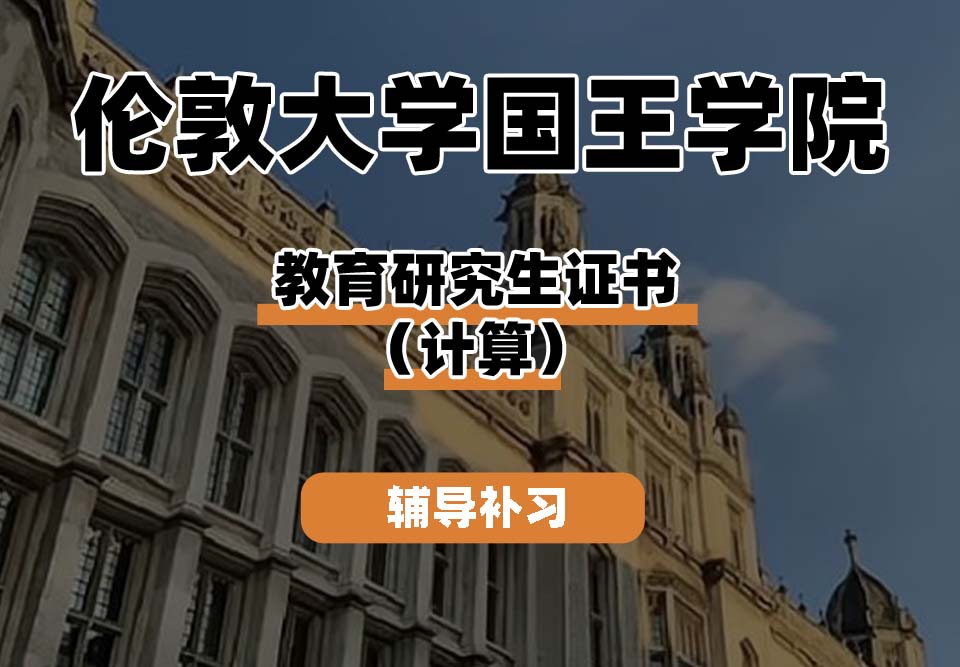 伦敦大学国王学院KCL国王学院教育研究生证书（计算机）辅导补习补课