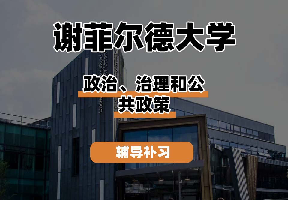 谢菲尔德大学TUoS谢大政治、治理和公共政策辅导补习补课