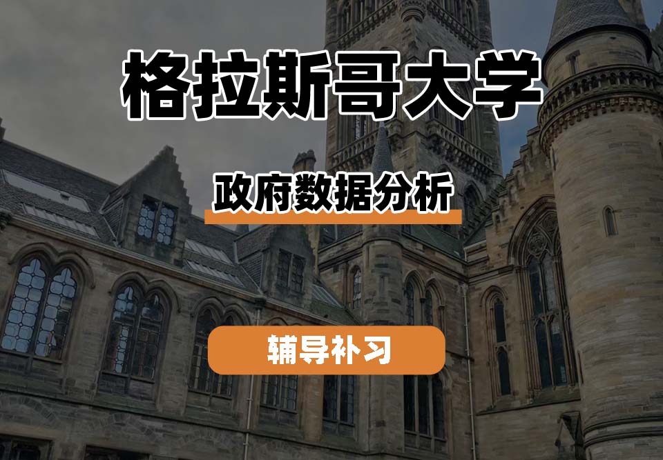 格拉斯哥大学UOG格大政府数据分析辅导补习补课