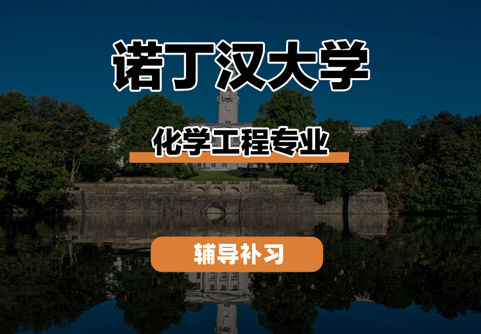 诺丁汉大学UoN诺大化学工程辅导补习补课