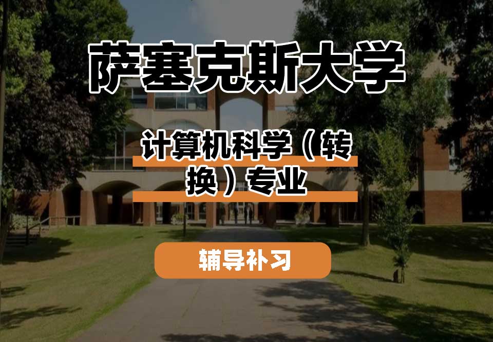 萨塞克斯大学Sussex萨大计算机科学（转换）辅导补习补课