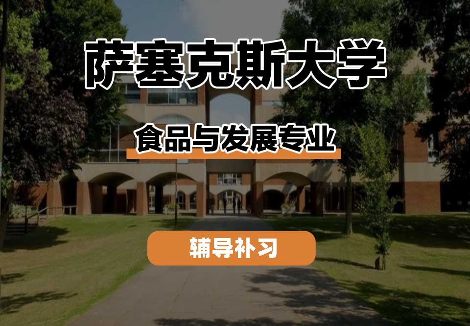 萨塞克斯大学Sussex萨大食品与发展辅导补习补课