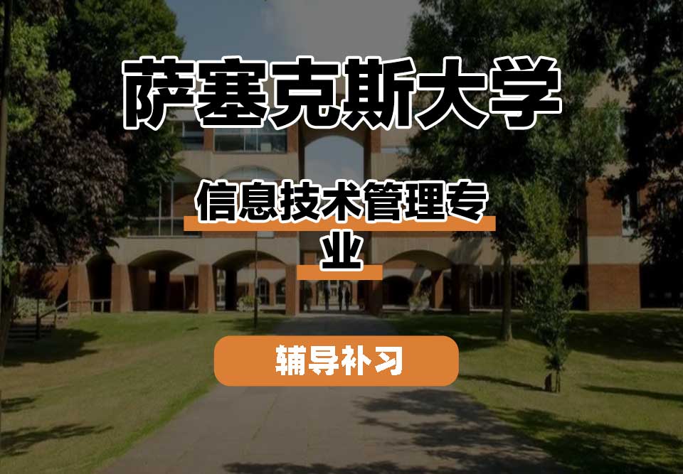 萨塞克斯大学Sussex萨大信息技术管理辅导补习补课