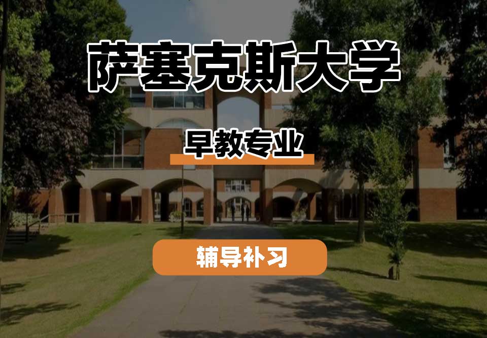 萨塞克斯大学Sussex萨大早教辅导补习补课