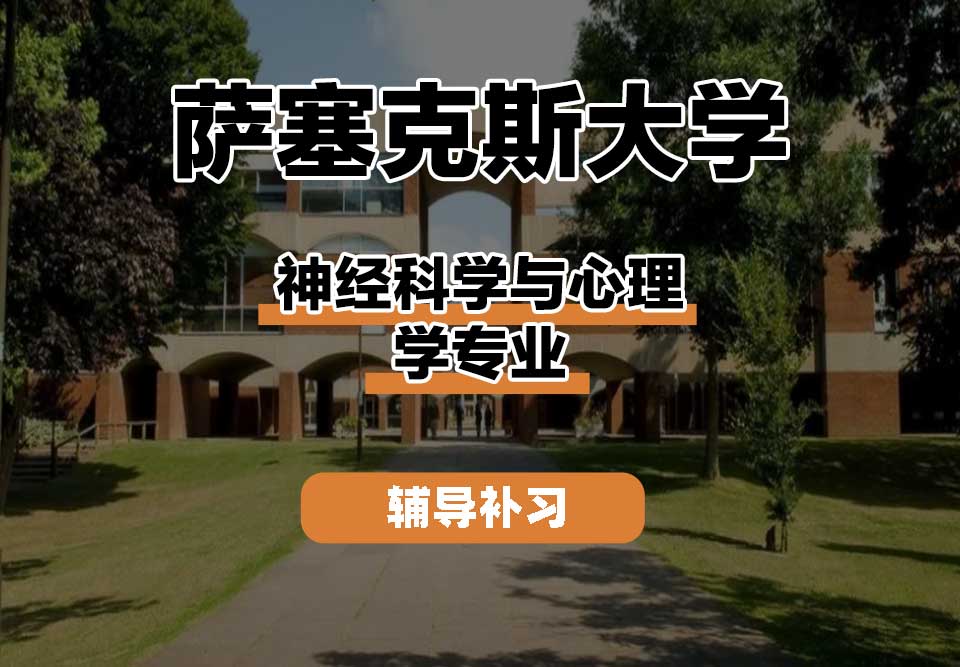 萨塞克斯大学Sussex萨大神经科学与心理学辅导补习补课