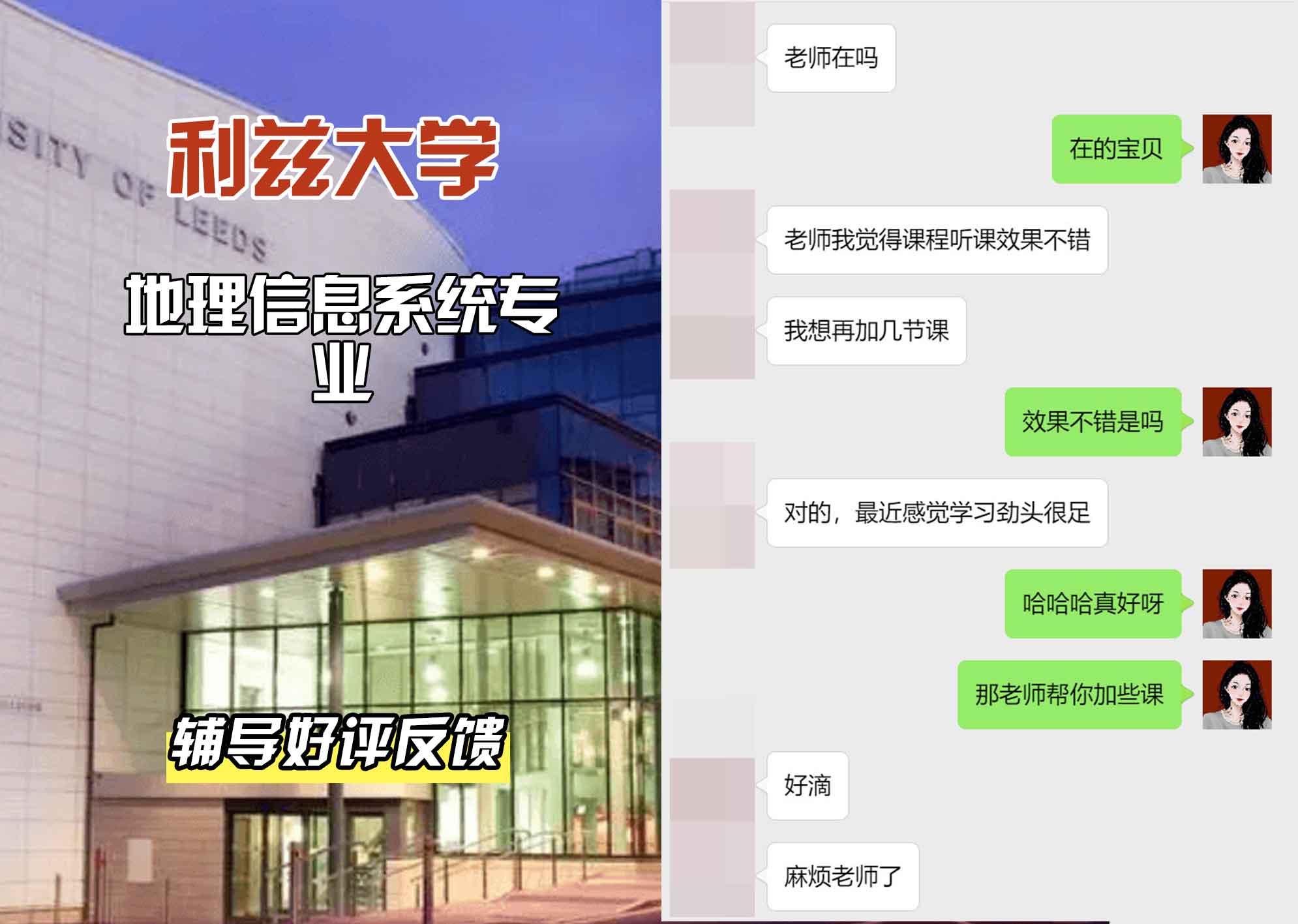 利兹大学leeds地理信息系统辅导好评反馈