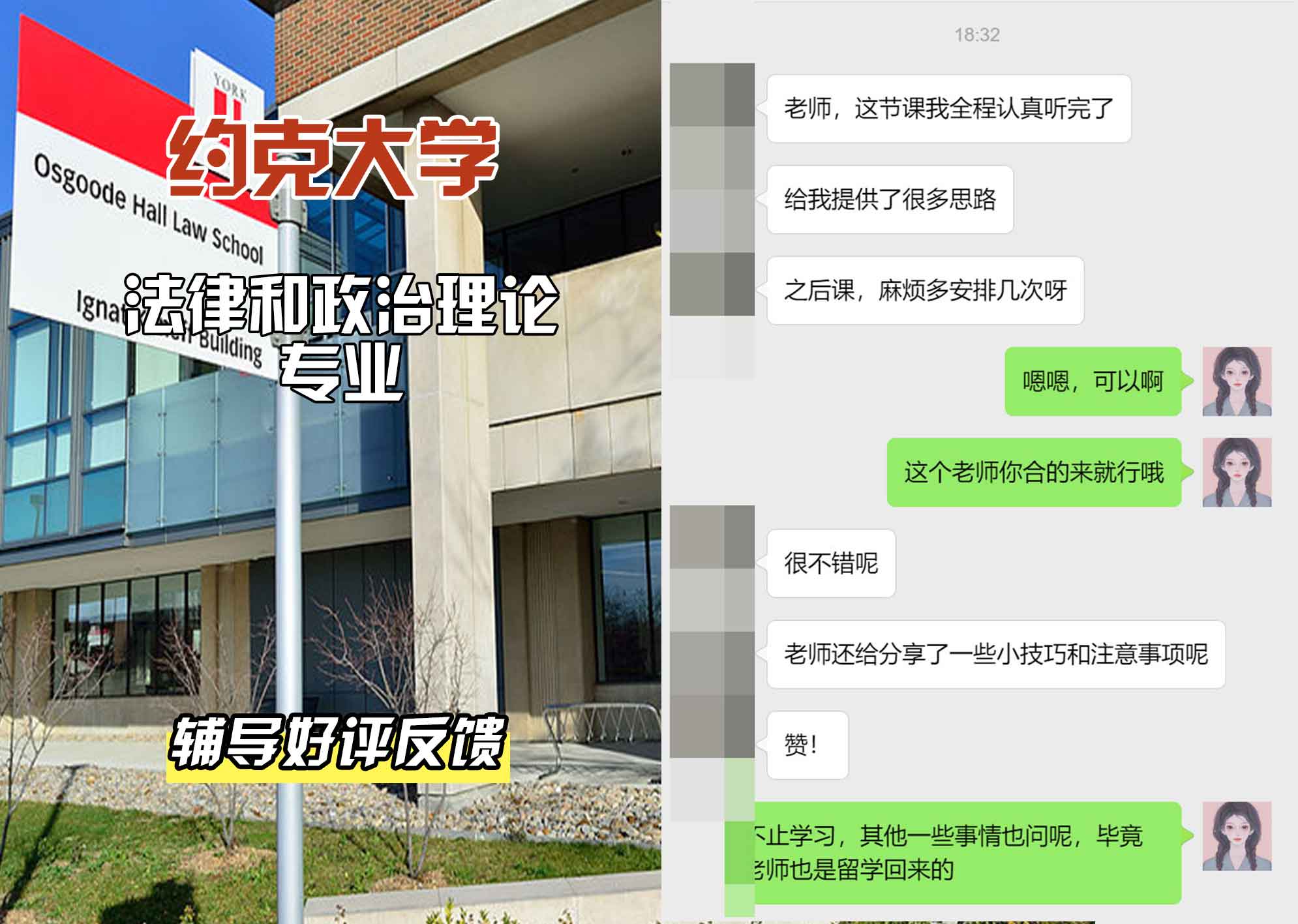 约克大学UOY法律和政治理论辅导好评反馈