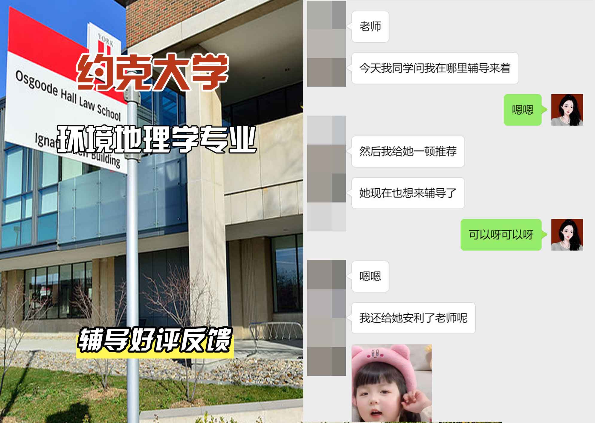 约克大学UOY环境地理学辅导好评反馈