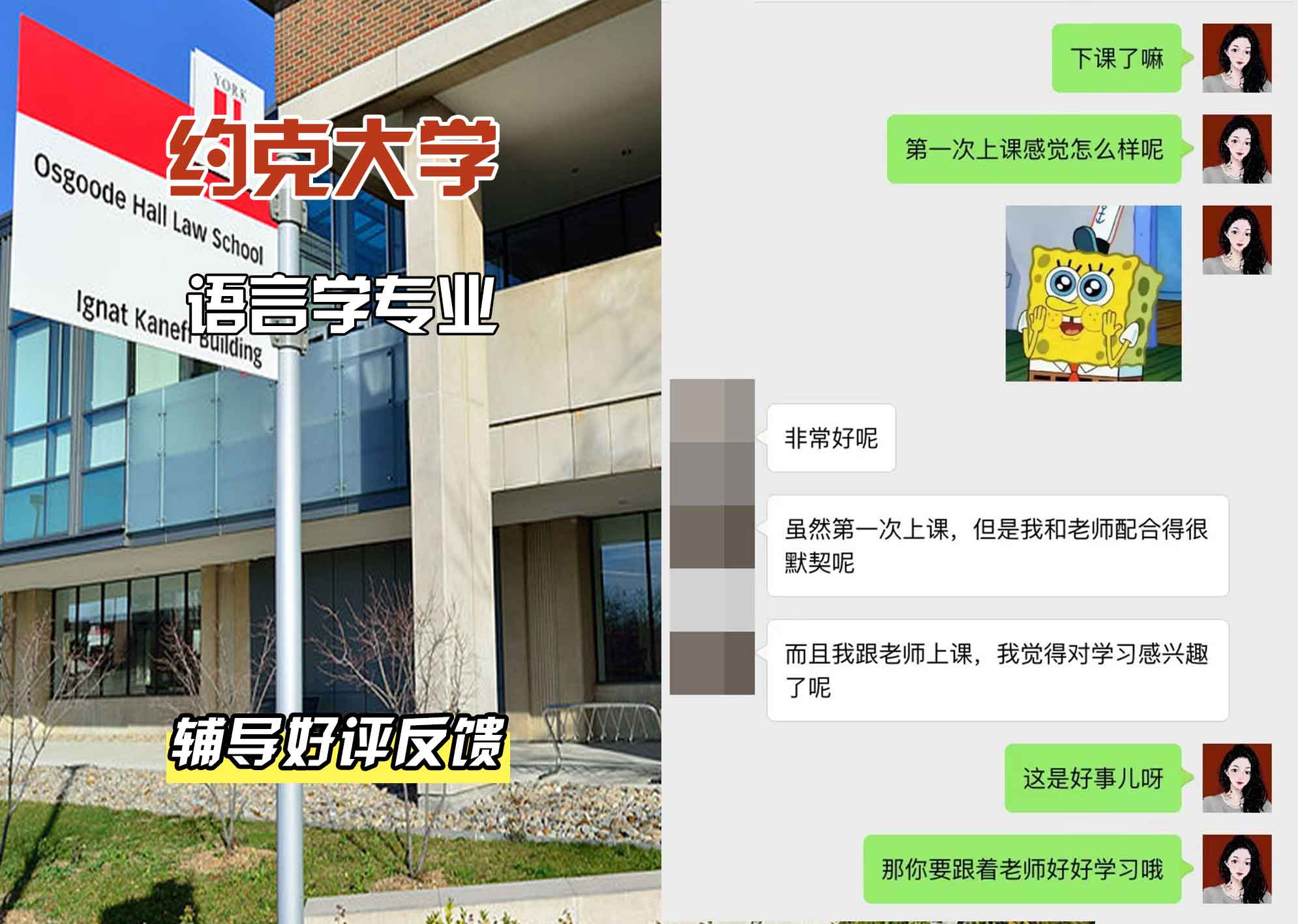 约克大学UOY语言学辅导好评反馈