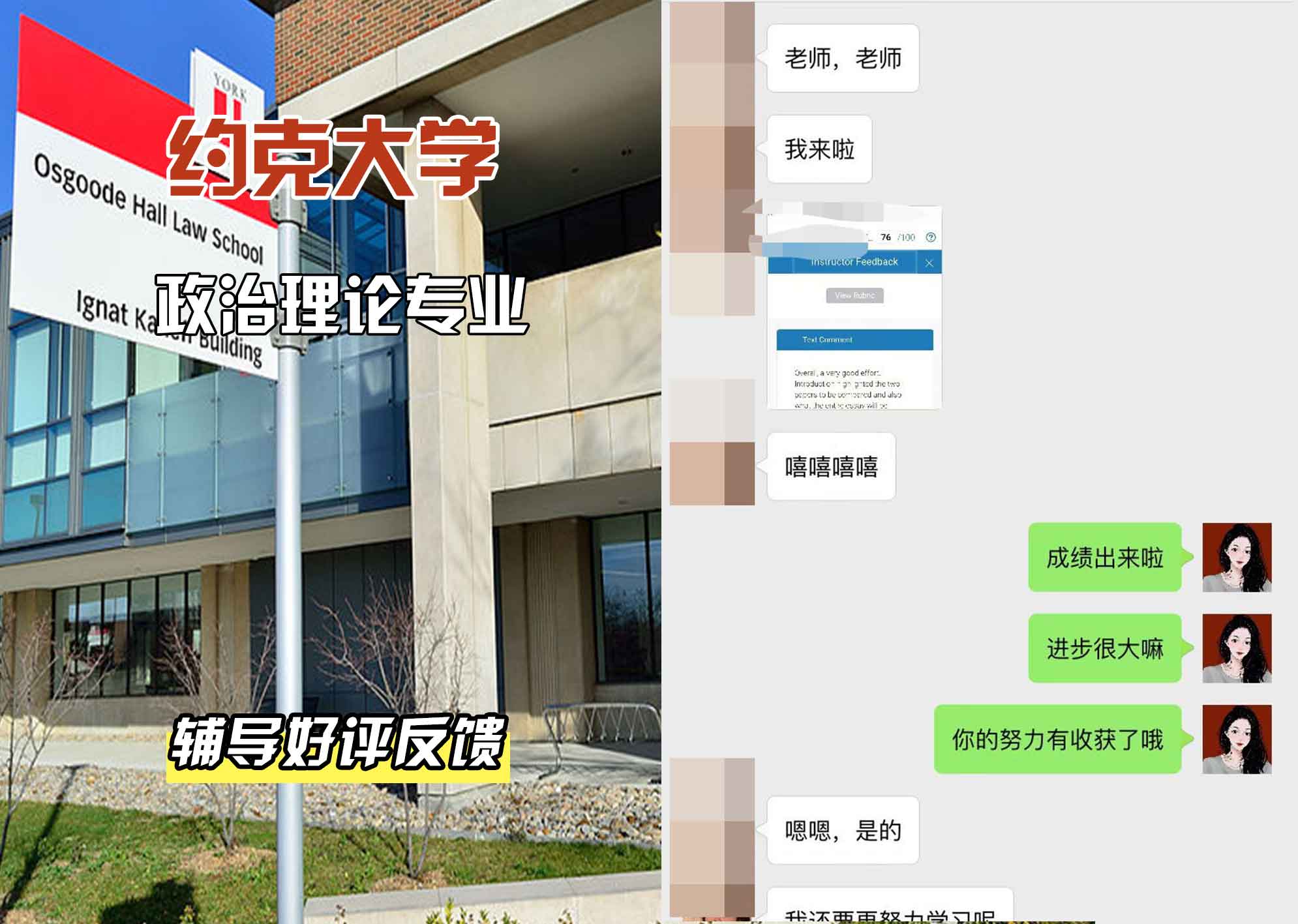 约克大学UOY政治理论辅导好评反馈