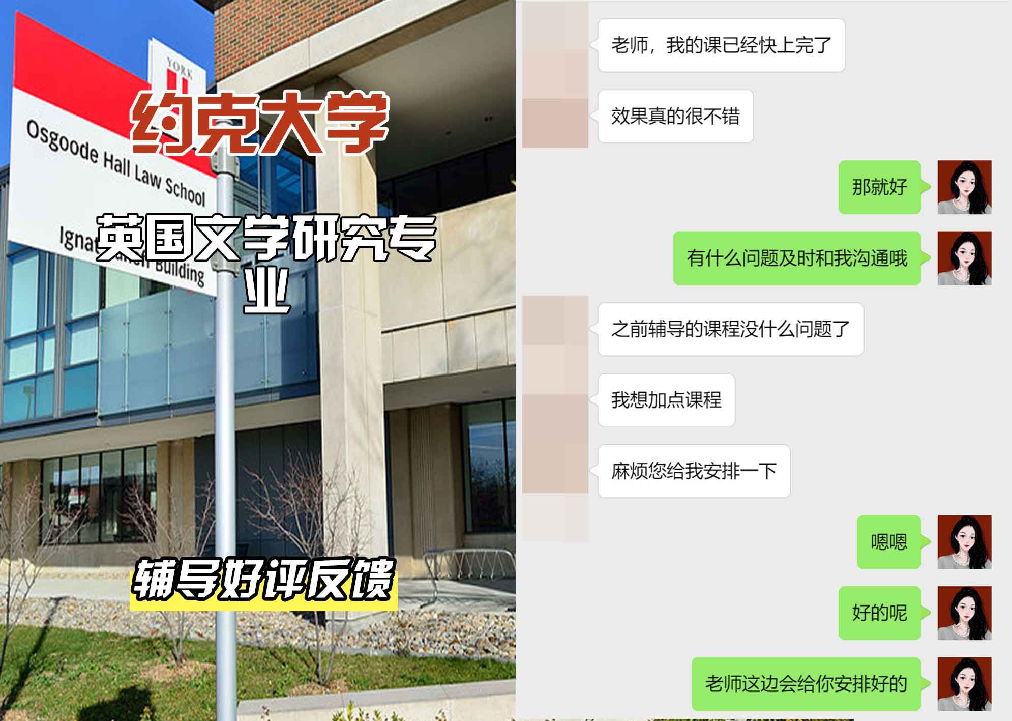 约克大学UOY英国文学研究辅导好评反馈