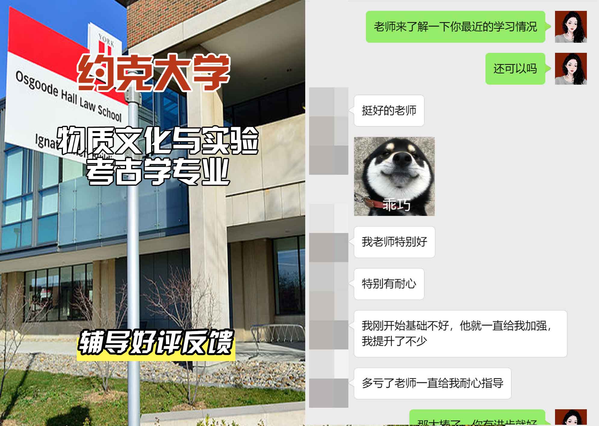 约克大学UOY物质文化与实验考古学辅导好评反馈