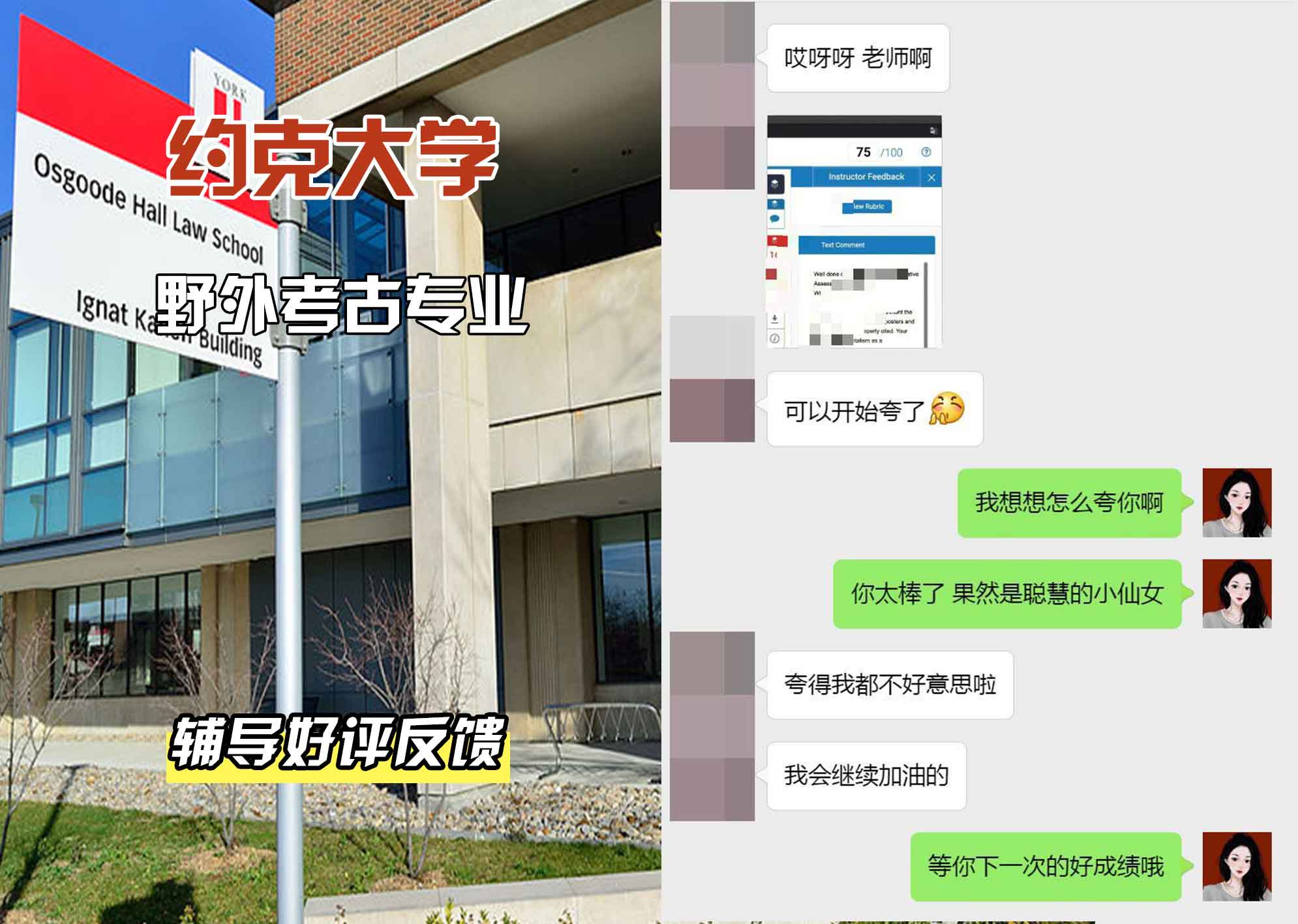 约克大学UOY野外考古辅导好评反馈