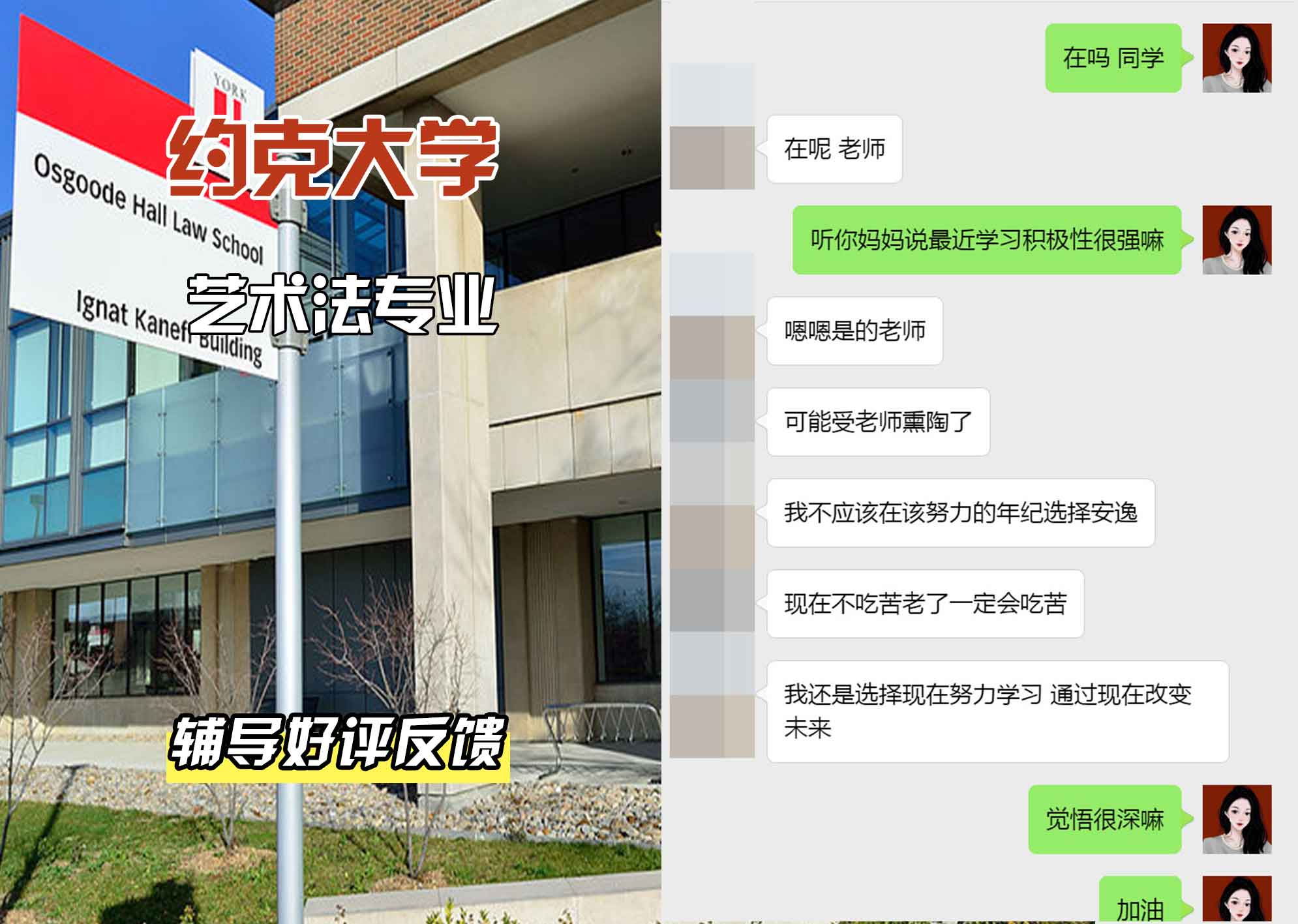 约克大学UOY艺术法辅导好评反馈