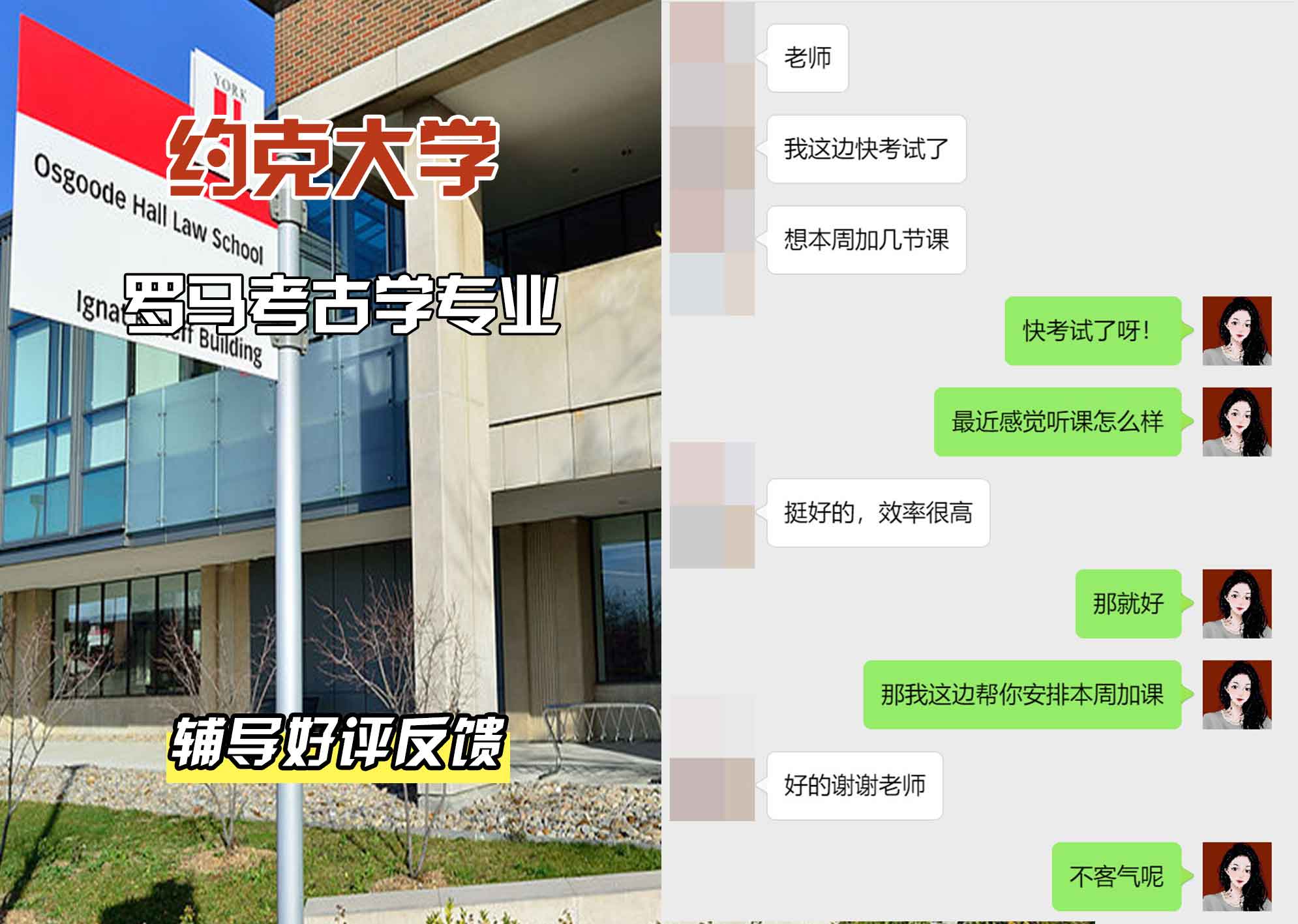 约克大学UOY罗马考古学辅导好评反馈
