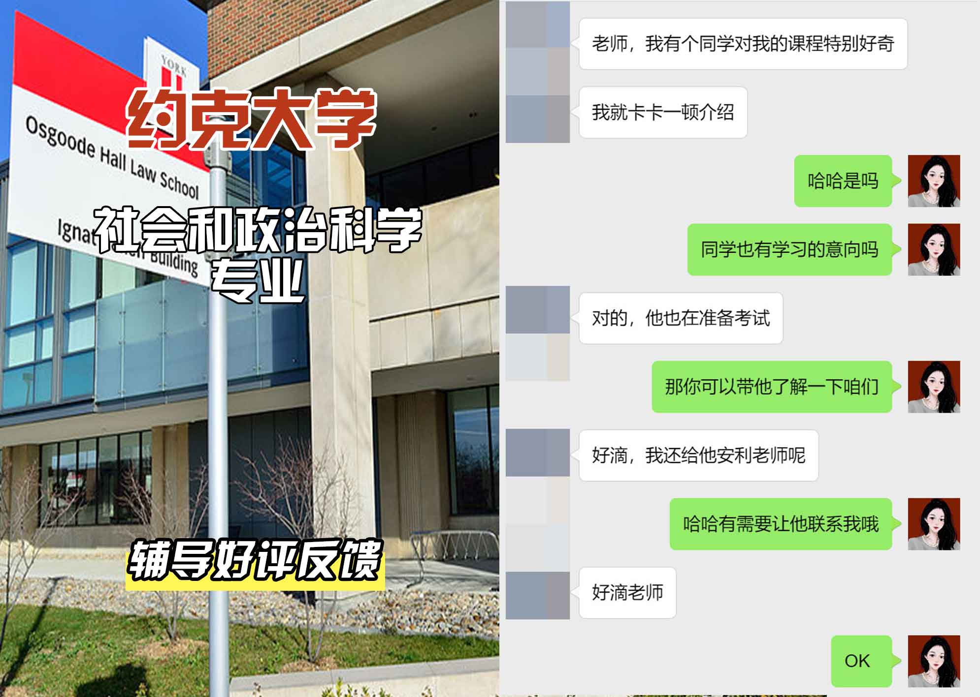 约克大学UOY社会和政治科学辅导好评反馈