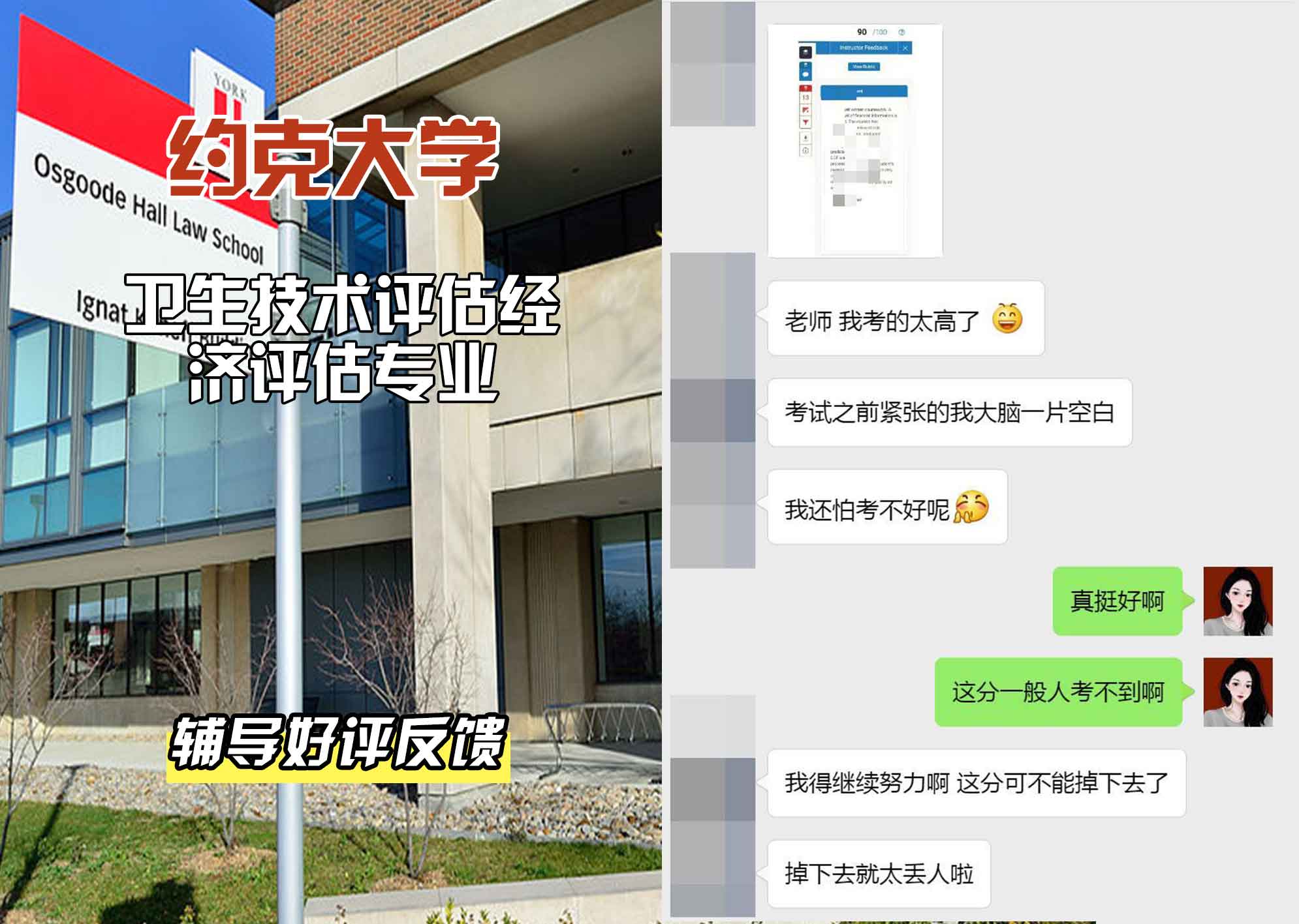 约克大学UOY卫生技术评估经济评估辅导好评反馈
