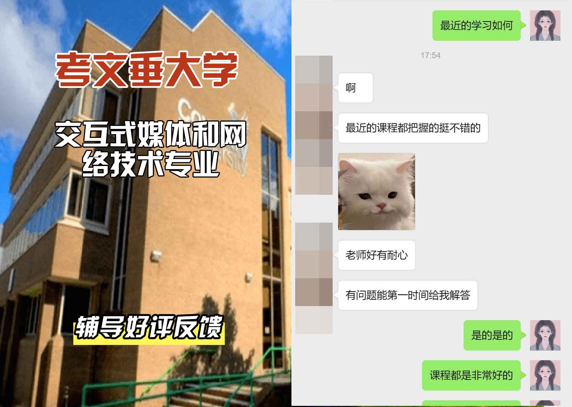 CU考文垂大学交互式媒体和网络技术辅导好评反馈