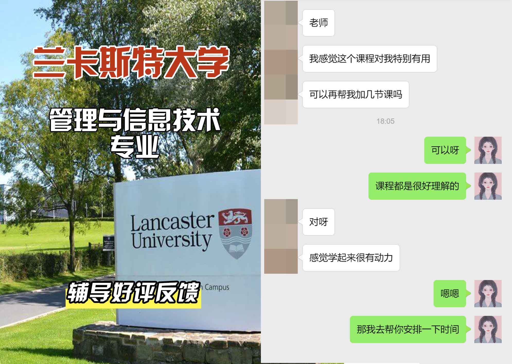 LU兰卡管理与信息技术辅导好评反馈