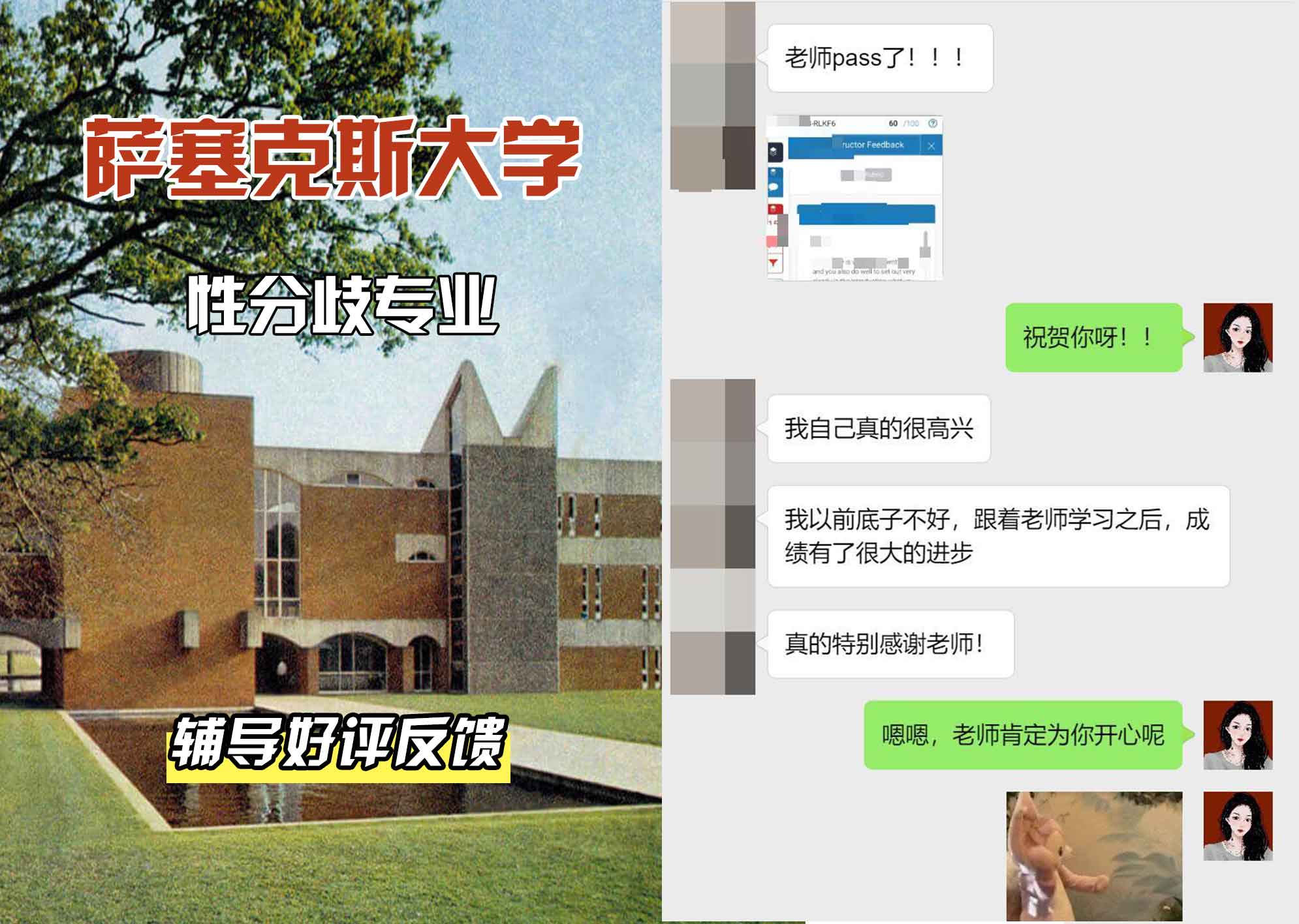 Sussex萨塞克斯大学性分歧辅导好评反馈