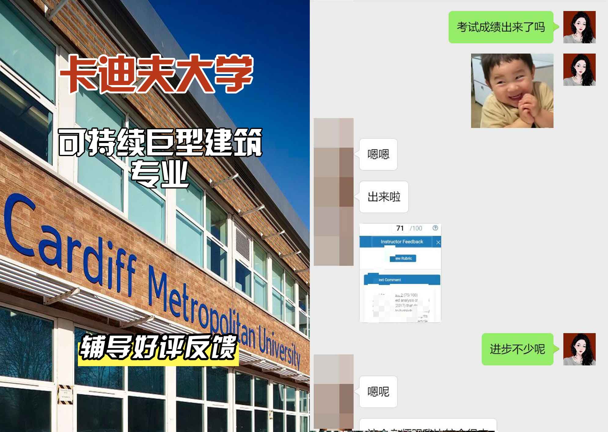 卡迪夫大学cardiff可持续巨型建筑辅导好评反馈