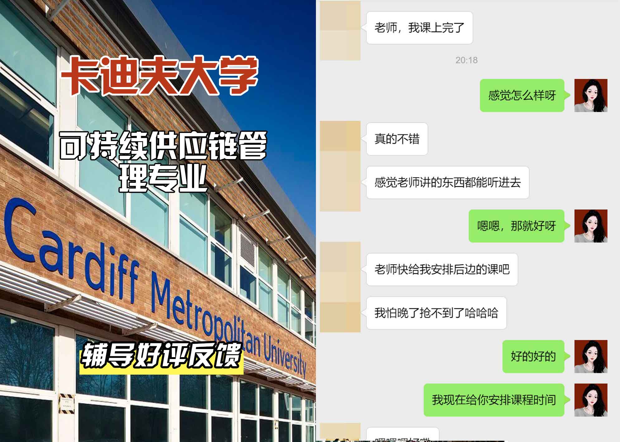 卡迪夫大学cardiff可持续供应链管理辅导好评反馈