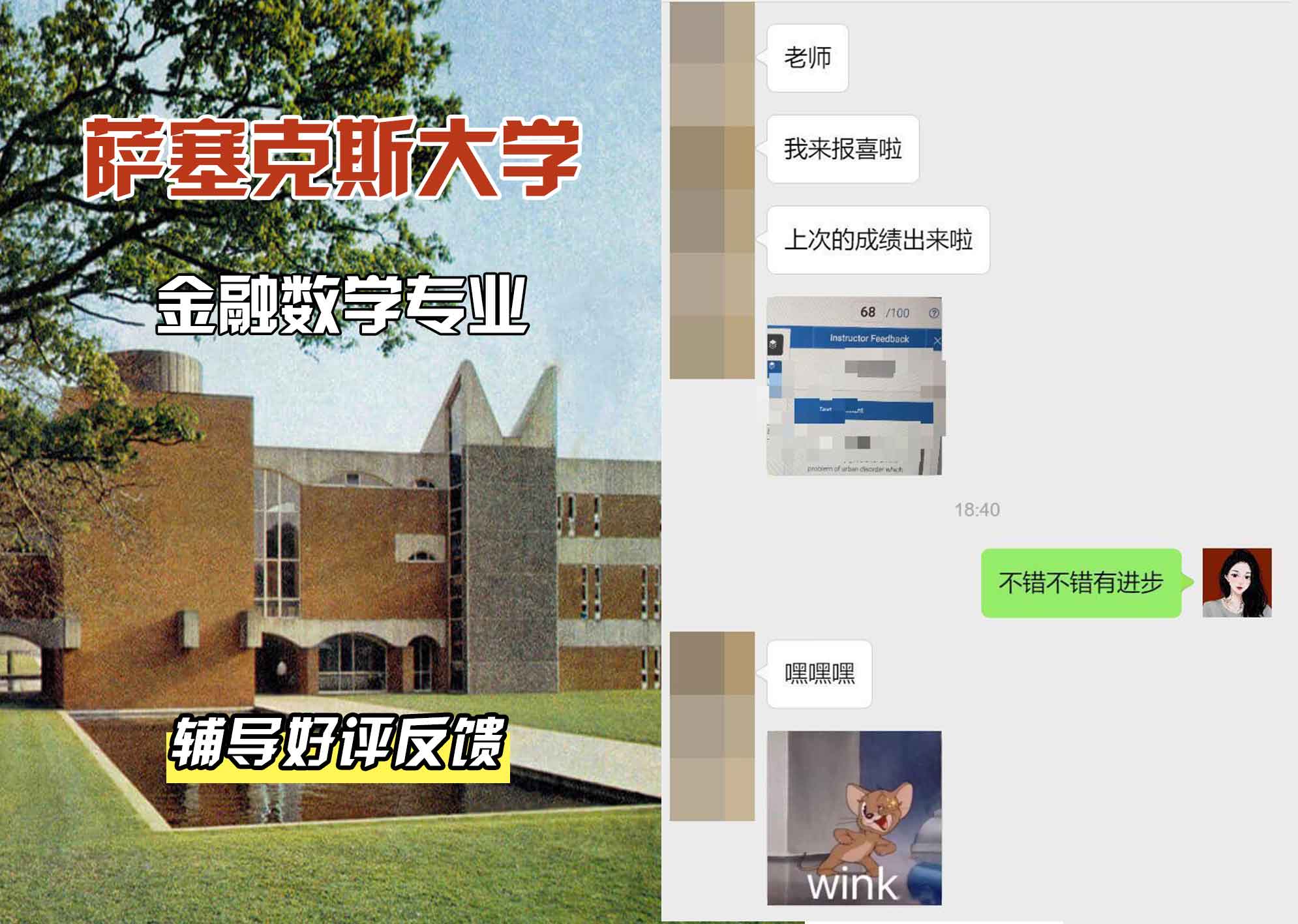 Sussex萨塞克斯大学金融数学辅导好评反馈