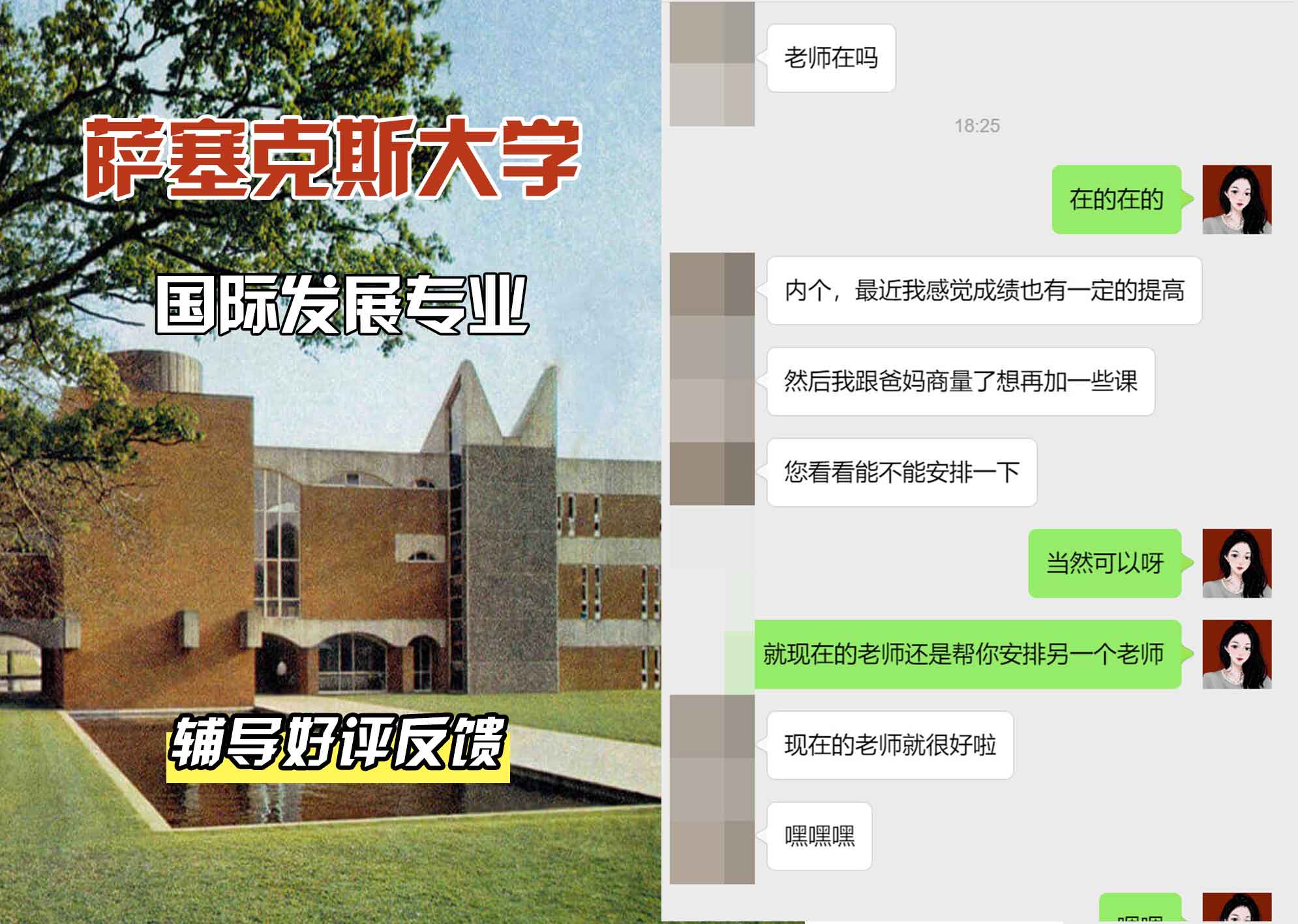 Sussex萨塞克斯大学国际发展辅导好评反馈