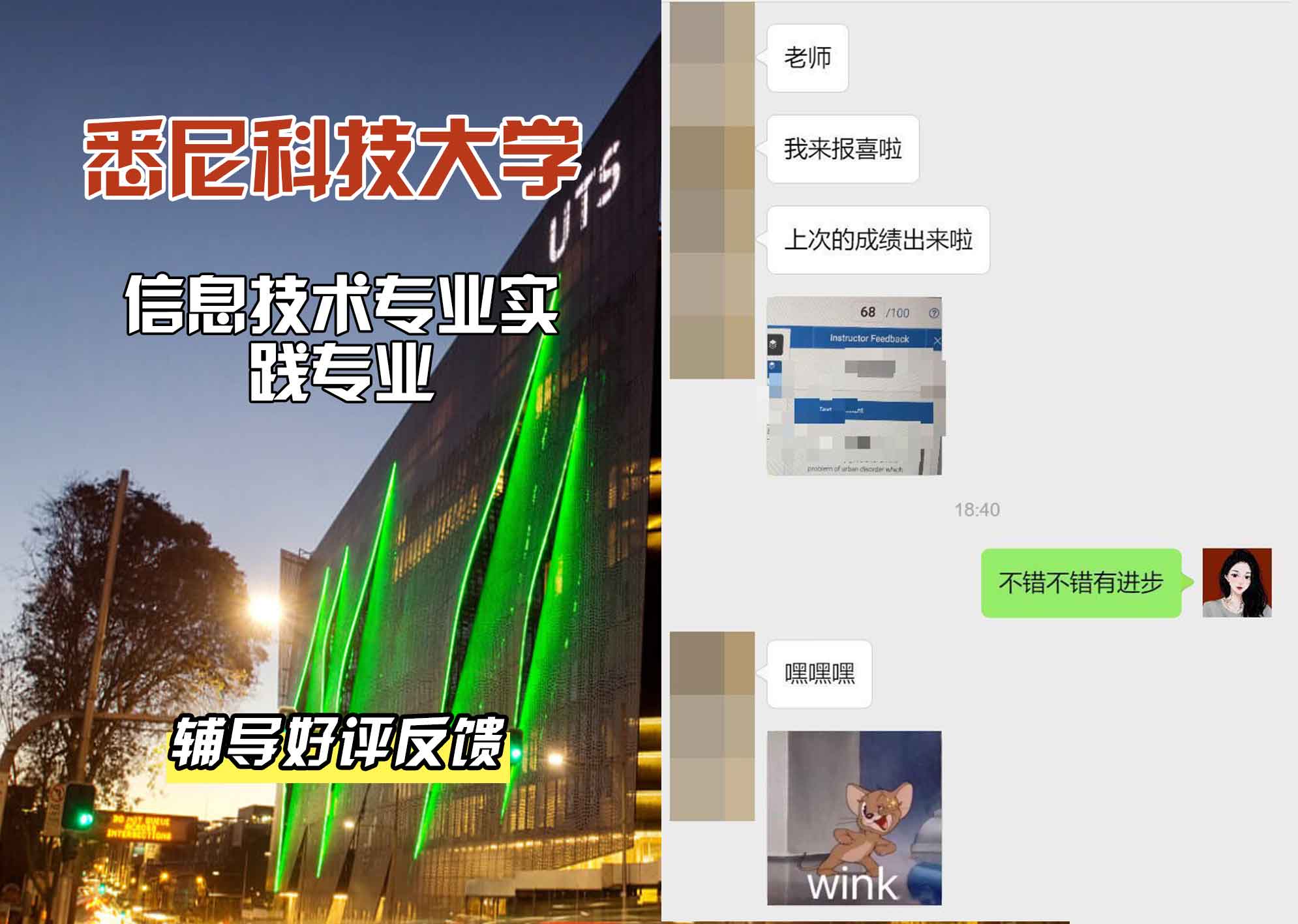 悉尼科技大学UTS信息技术专业实践信息技术辅导好评反馈