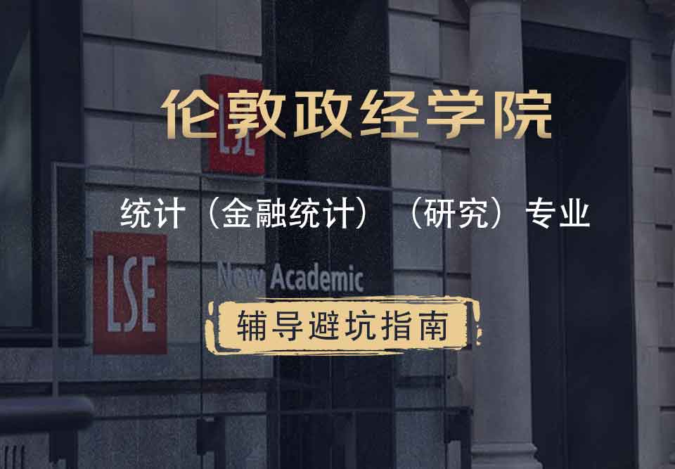伦敦政治经济学院LSE统计（金融统计）（研究）辅导避坑指南