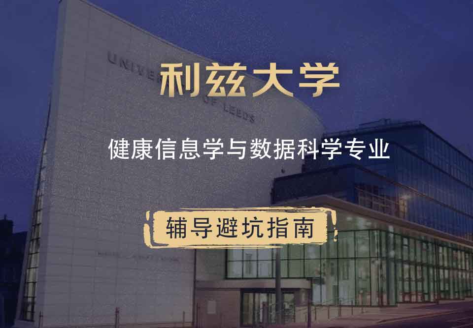 利兹大学leeds健康信息学与数据科学辅导避坑指南