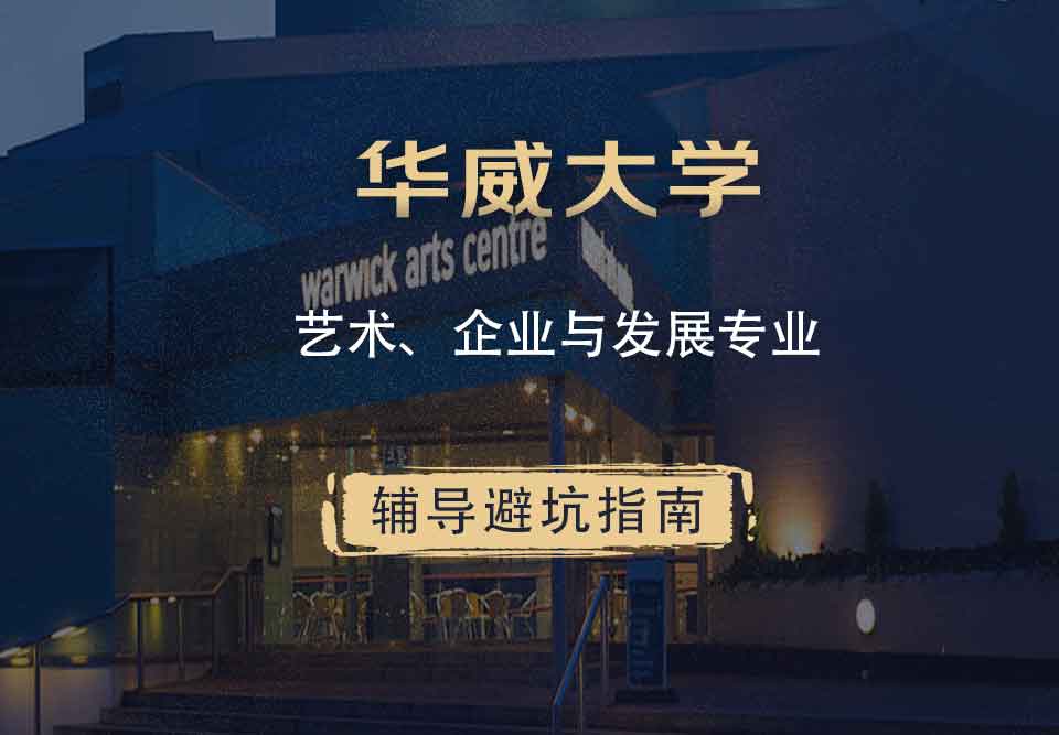 华威大学华威艺术、企业与发展辅导避坑指南