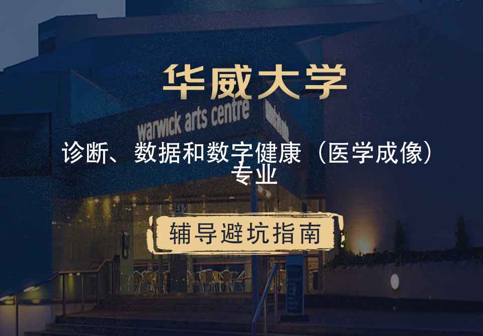 华威大学华威诊断、数据和数字健康（医学成像）辅导避坑指南