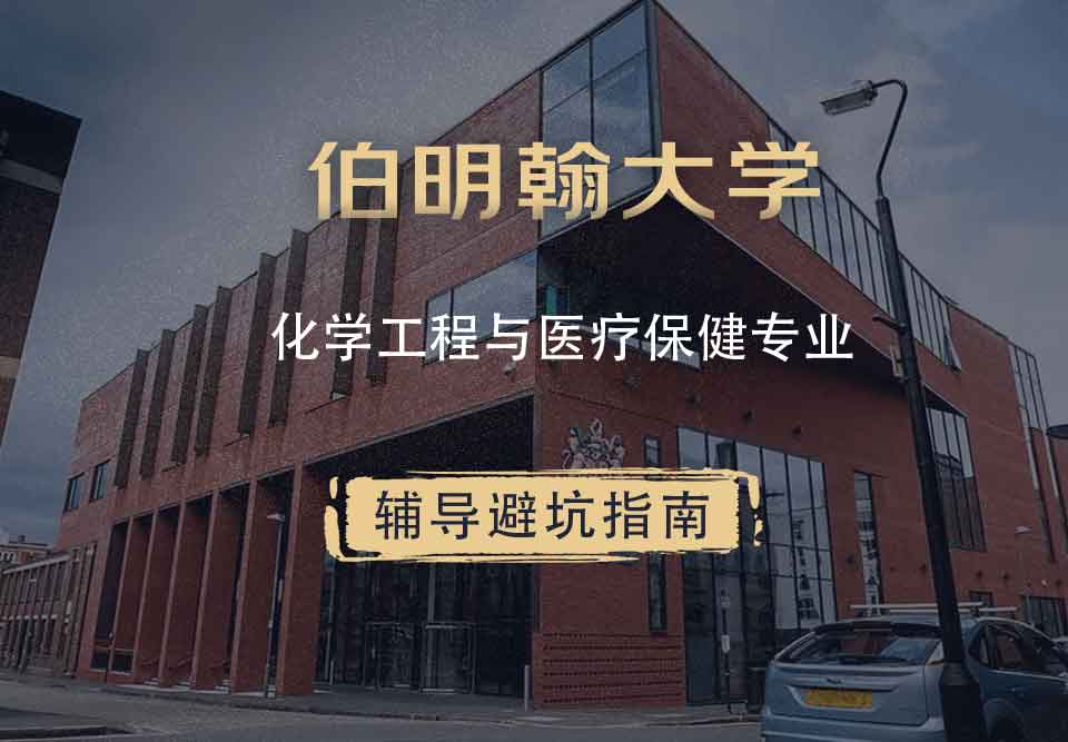 伯明翰大学伯大化学工程与医疗保健辅导避坑指南