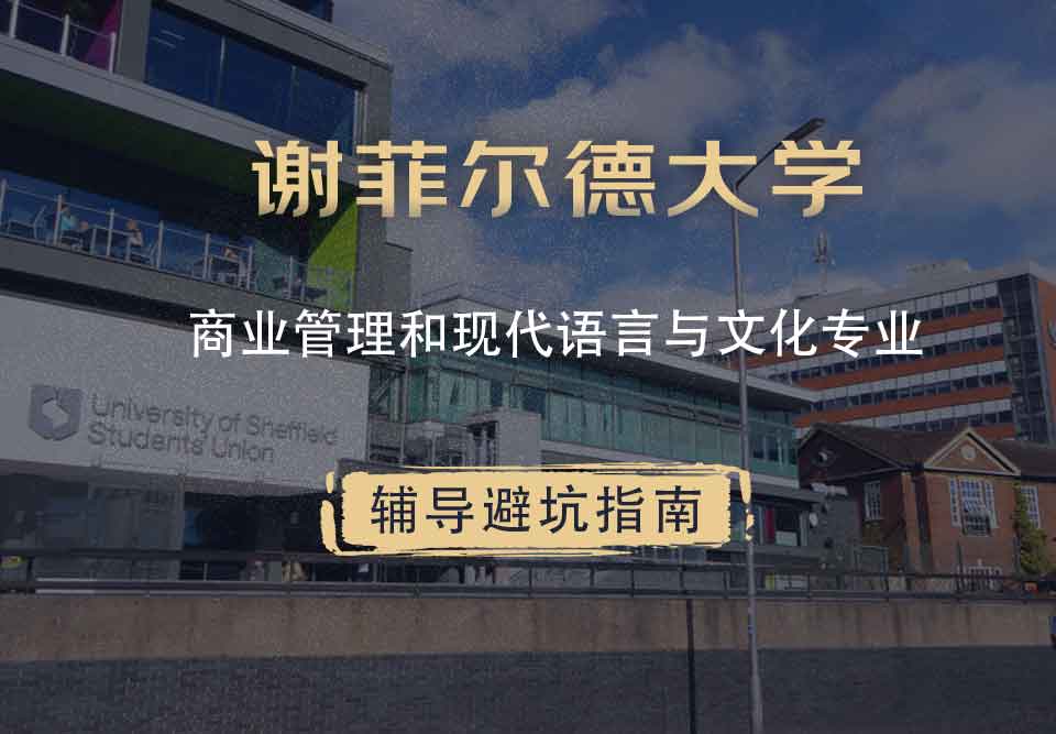 谢菲尔德大学谢大商业管理和现代语言与文化辅导避坑指南