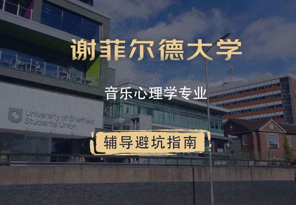 谢菲尔德大学谢大音乐心理学辅导避坑指南