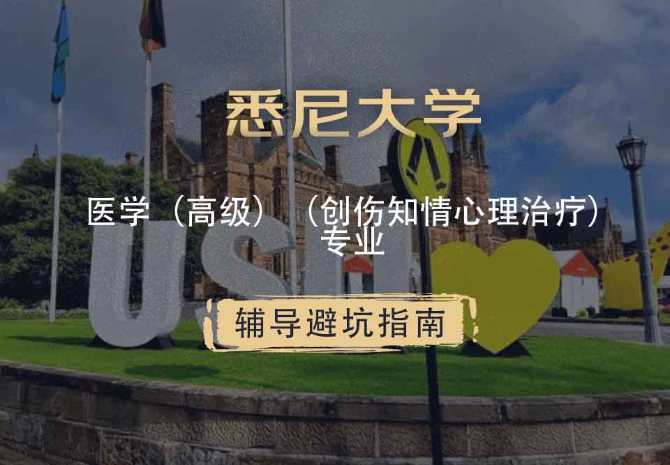 悉尼大学USYD医学（高级）（创伤知情心理治疗）辅导避坑指南