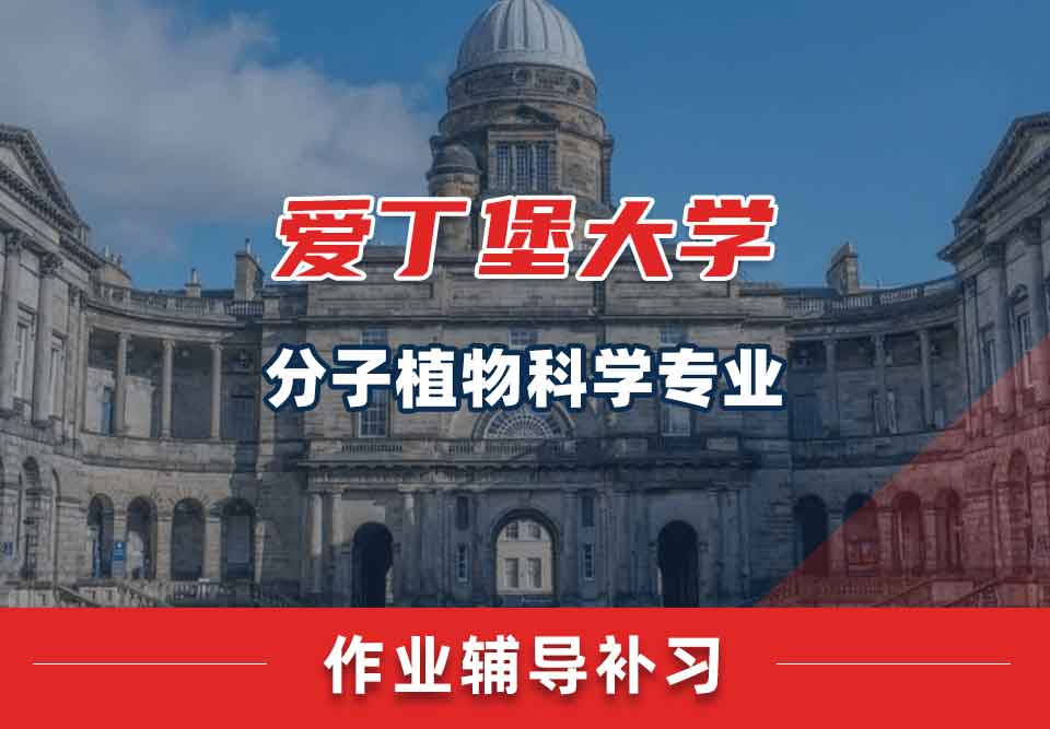 爱丁堡大学爱大分子植物科学作业辅导补习