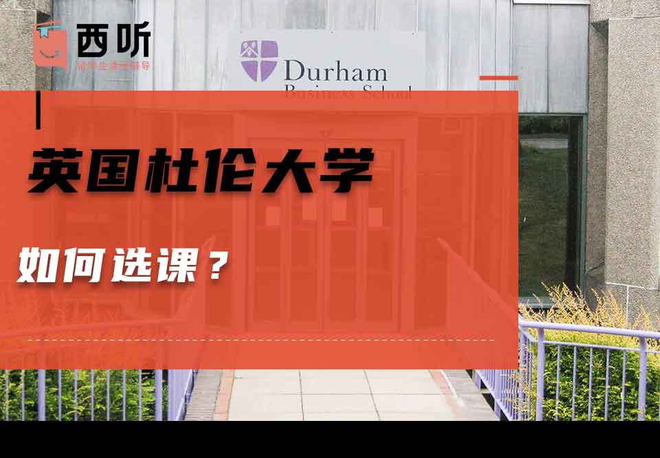 英国杜伦大学如何选课？