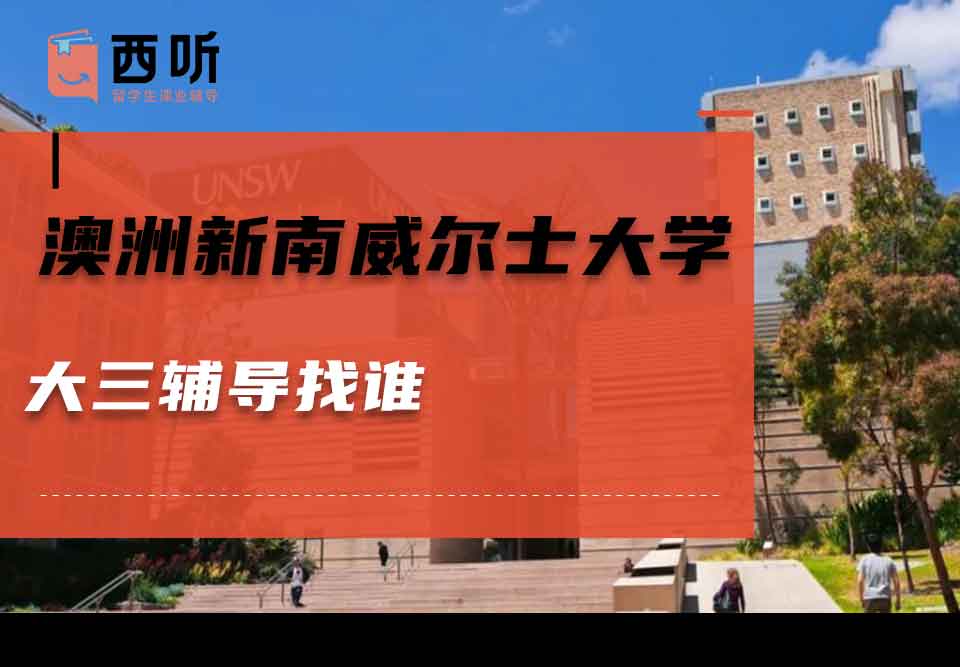 澳洲新南威尔士大学大三辅导找谁