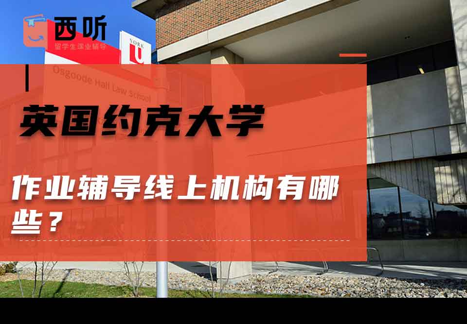 英国约克大学作业辅导线上机构有哪些？