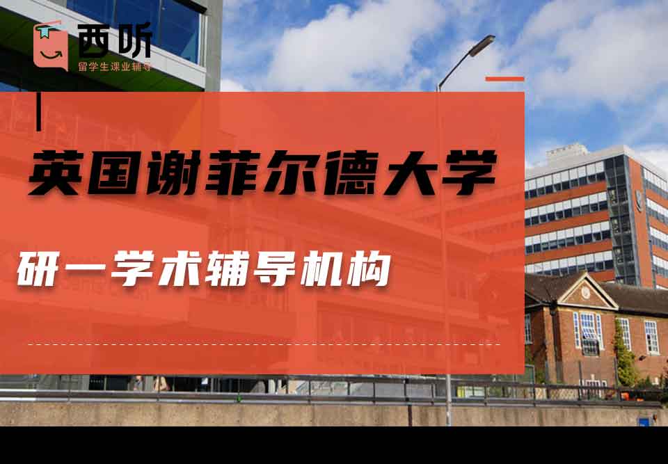 英国谢菲尔德大学研一学术辅导机构