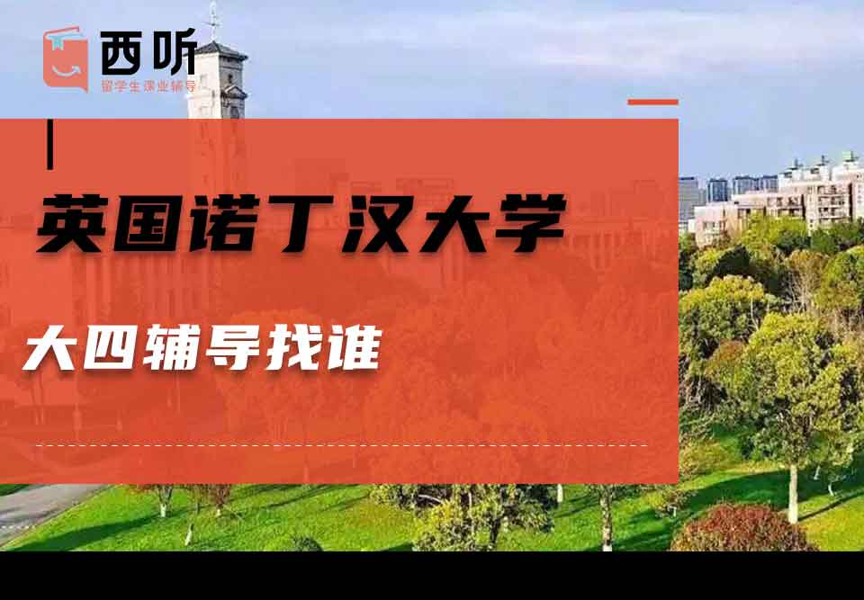 英国诺丁汉大学大四辅导找谁