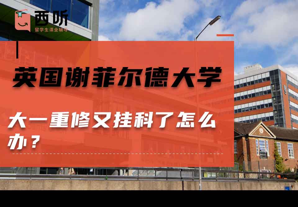 英国谢菲尔德大学大一重修又挂科了怎么办？