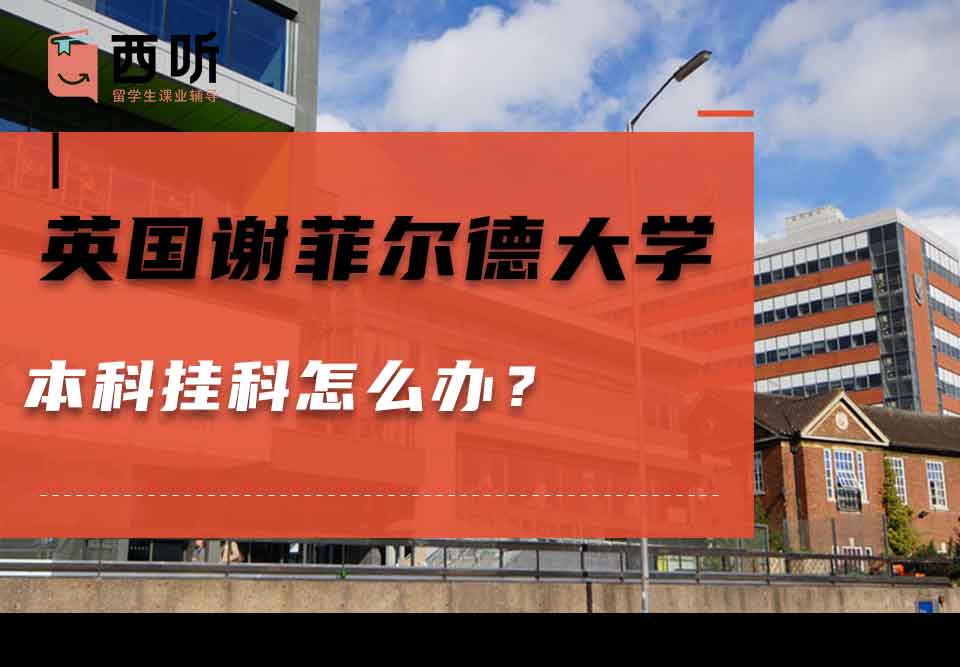 英国谢菲尔德大学本科挂科怎么办？