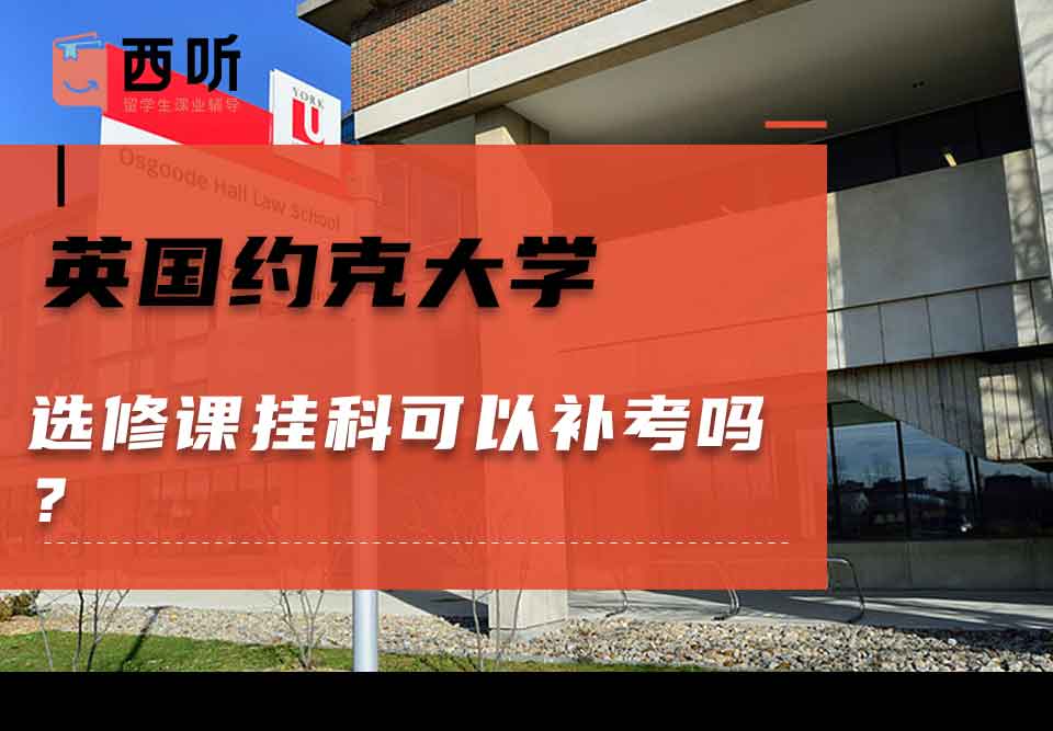 英国约克大学选修课挂科可以补考吗?