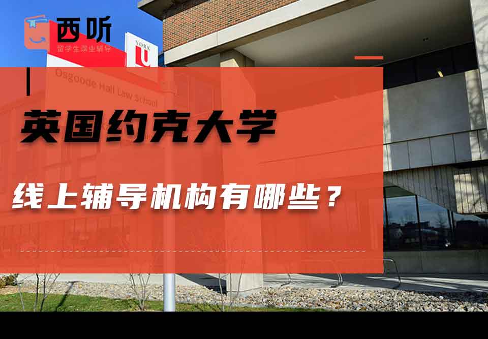 英国约克大学线上辅导机构有哪些？