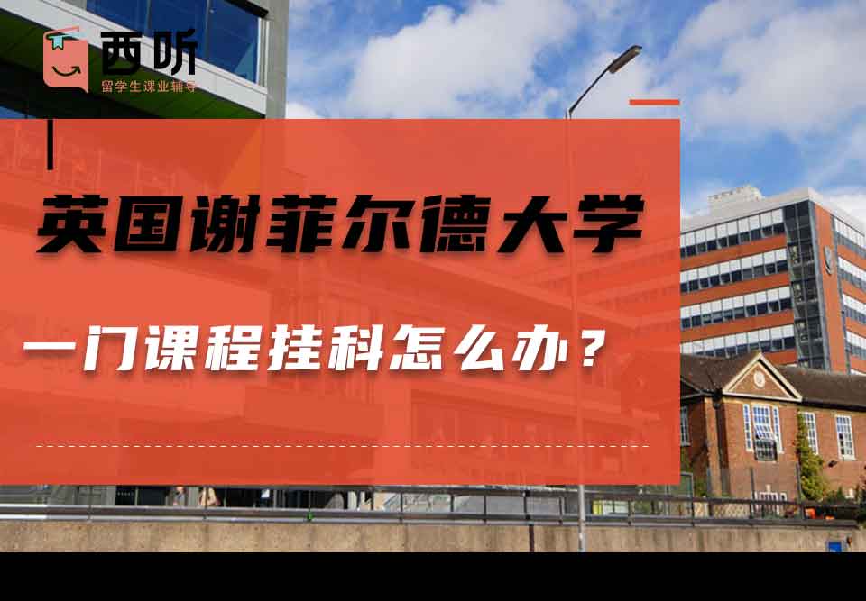 英国谢菲尔德大学一门课程挂科怎么办？